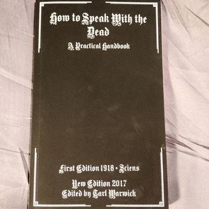 NEW BOOK: How to speak with the dead